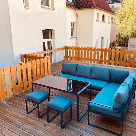 Großer Terrassentraum in Klein Venedig Leipzig Exterior foto