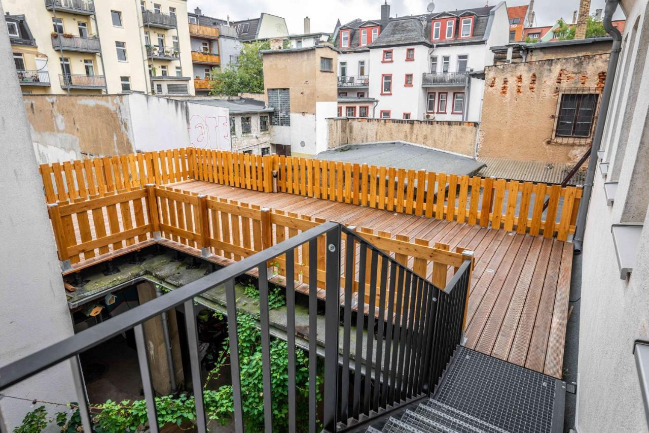 Großer Terrassentraum in Klein Venedig Leipzig Exterior foto