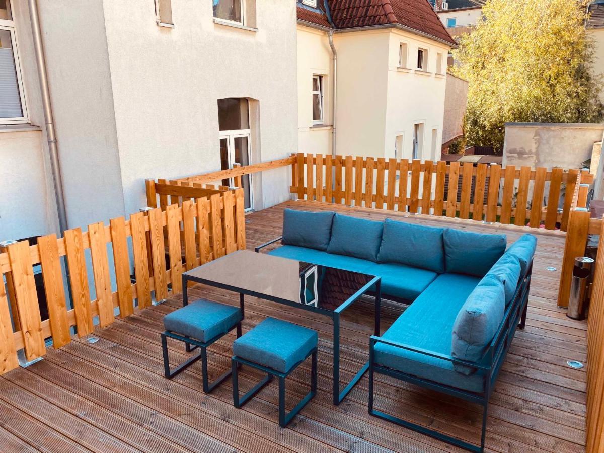 Großer Terrassentraum in Klein Venedig Leipzig Exterior foto